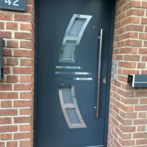 Exterior Door , Front door energy efficient bordaux T98 (image 16)